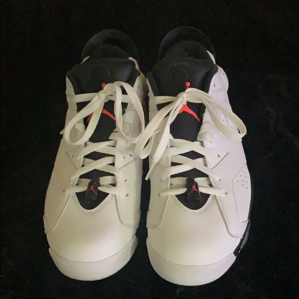Men’s Air Jordan 6 Retro low, Infrared, white